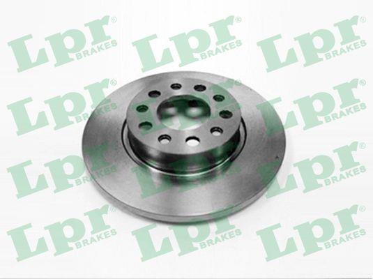 LPR A2011P Rear brake disc, non-ventilated A2011P: Buy near me in Poland at 2407.PL - Good price!