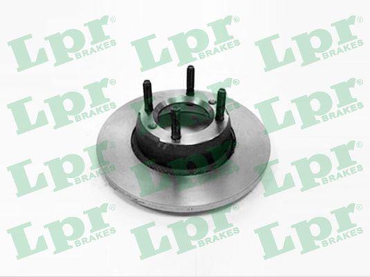 LPR A2061P Unventilated front brake disc A2061P: Buy near me in Poland at 2407.PL - Good price!