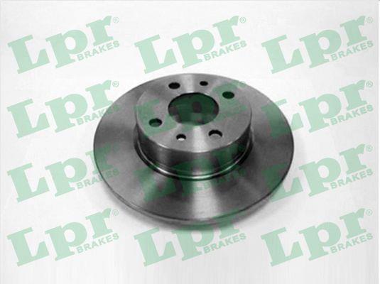 LPR A2161P Rear brake disc, non-ventilated A2161P: Buy near me in Poland at 2407.PL - Good price!