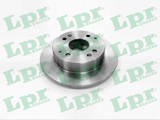 LPR A4211P Rear brake disc, non-ventilated A4211P: Buy near me at 2407.PL in Poland at an Affordable price!
