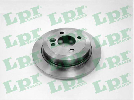 LPR B2009P Rear brake disc, non-ventilated B2009P: Buy near me in Poland at 2407.PL - Good price!