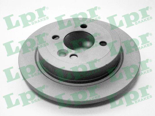 LPR B2009PR Rear brake disc, non-ventilated B2009PR: Buy near me in Poland at 2407.PL - Good price!