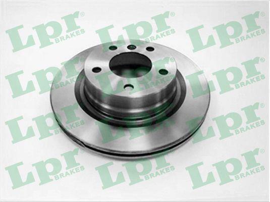 LPR B2018V Rear ventilated brake disc B2018V: Buy near me in Poland at 2407.PL - Good price!