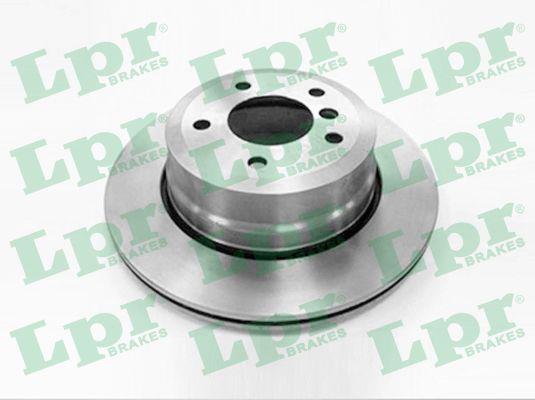 LPR B2043V Rear ventilated brake disc B2043V: Buy near me in Poland at 2407.PL - Good price!