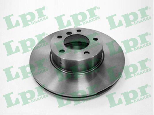 LPR B2049V Front brake disc ventilated B2049V: Buy near me in Poland at 2407.PL - Good price!
