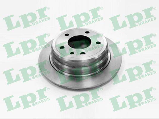 LPR B2111P Rear brake disc, non-ventilated B2111P: Buy near me in Poland at 2407.PL - Good price!