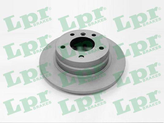 LPR B2371PR Rear brake disc, non-ventilated B2371PR: Buy near me in Poland at 2407.PL - Good price!