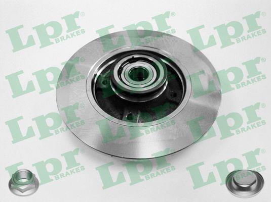 LPR C1005PCA Rear brake disc, non-ventilated C1005PCA: Buy near me in Poland at 2407.PL - Good price!