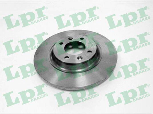 LPR C1016P Rear brake disc, non-ventilated C1016P: Buy near me in Poland at 2407.PL - Good price!