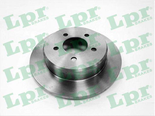 LPR C3005P Rear brake disc, non-ventilated C3005P: Buy near me at 2407.PL in Poland at an Affordable price!