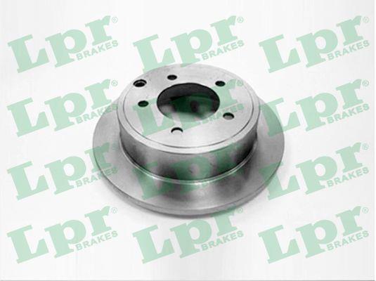 LPR C3017P Rear brake disc, non-ventilated C3017P: Buy near me at 2407.PL in Poland at an Affordable price!