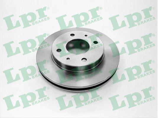 LPR D1381V Front brake disc ventilated D1381V: Buy near me in Poland at 2407.PL - Good price!