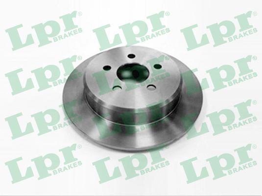LPR D1461P Rear brake disc, non-ventilated D1461P: Buy near me in Poland at 2407.PL - Good price!
