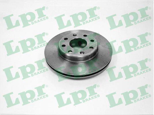 LPR D4001V Front brake disc ventilated D4001V: Buy near me in Poland at 2407.PL - Good price!