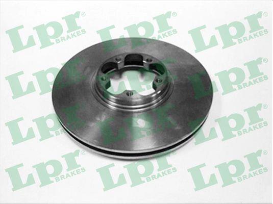 LPR F1002V Front brake disc ventilated F1002V: Buy near me in Poland at 2407.PL - Good price!