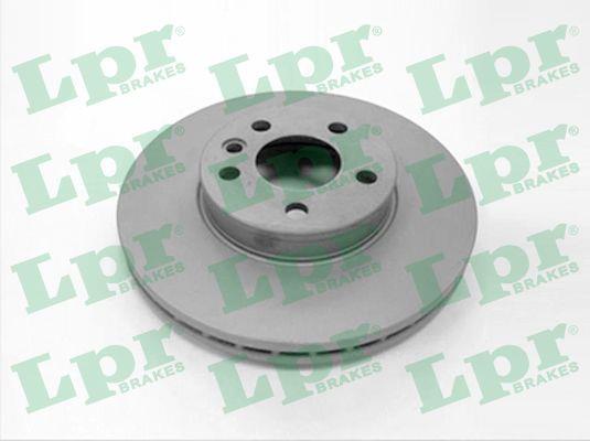 LPR F1004V Front brake disc ventilated F1004V: Buy near me in Poland at 2407.PL - Good price!