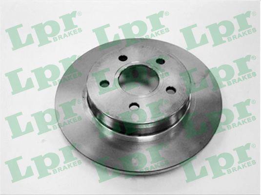 LPR F1010P Rear brake disc, non-ventilated F1010P: Buy near me in Poland at 2407.PL - Good price!
