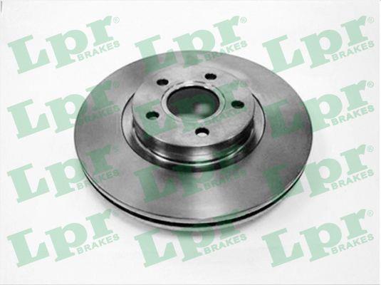 LPR F1012V Front brake disc ventilated F1012V: Buy near me in Poland at 2407.PL - Good price!
