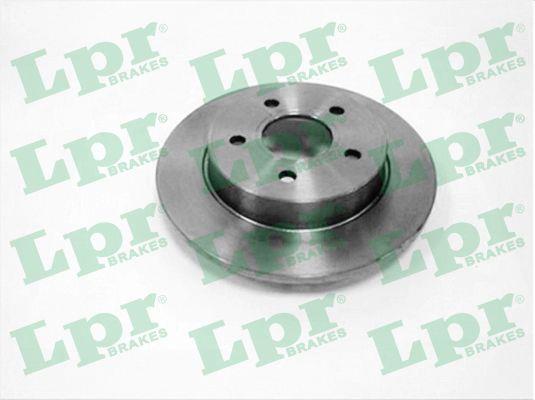 LPR F1013P Rear brake disc, non-ventilated F1013P: Buy near me in Poland at 2407.PL - Good price!
