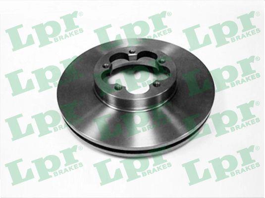 LPR F1016V Front brake disc ventilated F1016V: Buy near me in Poland at 2407.PL - Good price!