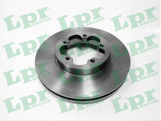 LPR F1017V Front brake disc ventilated F1017V: Buy near me in Poland at 2407.PL - Good price!