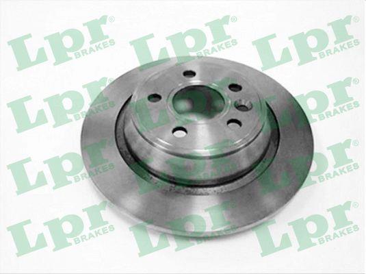 LPR F1018P Rear brake disc, non-ventilated F1018P: Buy near me in Poland at 2407.PL - Good price!