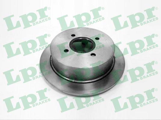 LPR F1511P Rear brake disc, non-ventilated F1511P: Buy near me in Poland at 2407.PL - Good price!