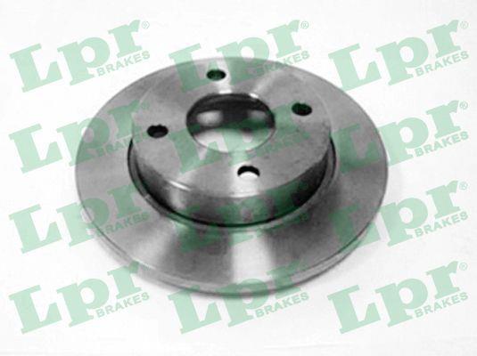 LPR F1531P Unventilated front brake disc F1531P: Buy near me in Poland at 2407.PL - Good price!