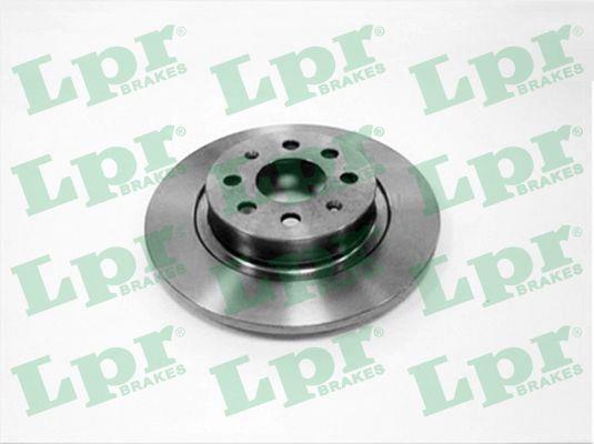 LPR F2002P Rear brake disc, non-ventilated F2002P: Buy near me in Poland at 2407.PL - Good price!
