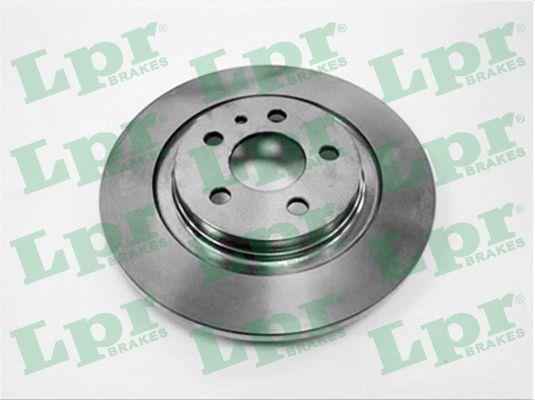 LPR F2009P Rear brake disc, non-ventilated F2009P: Buy near me at 2407.PL in Poland at an Affordable price!