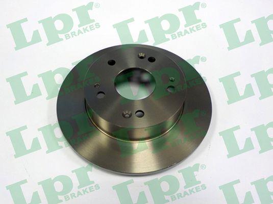 LPR H1001P Rear brake disc, non-ventilated H1001P: Buy near me in Poland at 2407.PL - Good price!