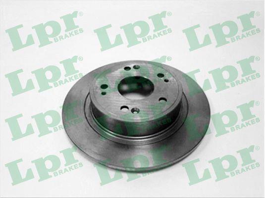 LPR H1033P Rear brake disc, non-ventilated H1033P: Buy near me in Poland at 2407.PL - Good price!