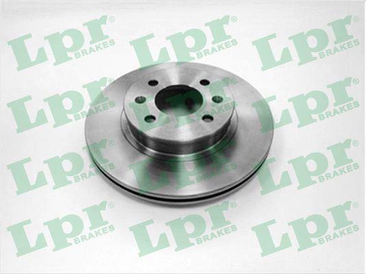 LPR H2001V Front brake disc ventilated H2001V: Buy near me in Poland at 2407.PL - Good price!