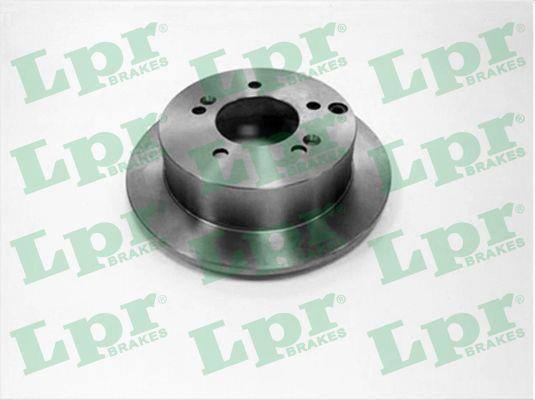 LPR H2005P Rear brake disc, non-ventilated H2005P: Buy near me in Poland at 2407.PL - Good price!