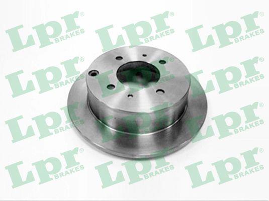 LPR H2009P Rear brake disc, non-ventilated H2009P: Buy near me at 2407.PL in Poland at an Affordable price!