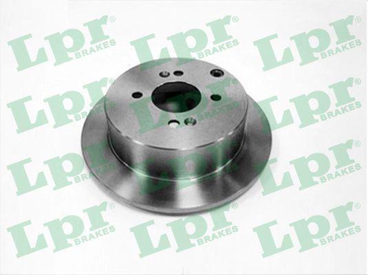 LPR H2019P Rear brake disc, non-ventilated H2019P: Buy near me in Poland at 2407.PL - Good price!