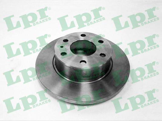 LPR I1018PA Rear brake disc, non-ventilated I1018PA: Buy near me in Poland at 2407.PL - Good price!