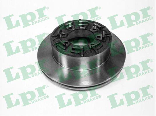 LPR I2111P Rear brake disc, non-ventilated I2111P: Buy near me in Poland at 2407.PL - Good price!