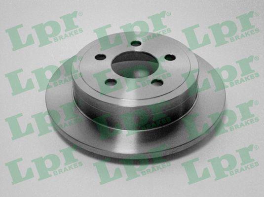 LPR J2006P Rear brake disc, non-ventilated J2006P: Buy near me at 2407.PL in Poland at an Affordable price!