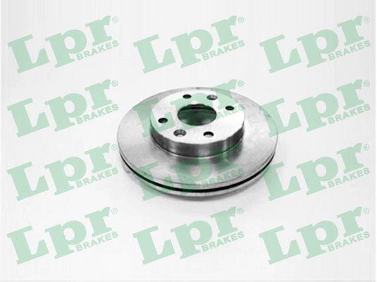 LPR K2011V Front brake disc ventilated K2011V: Buy near me in Poland at 2407.PL - Good price!
