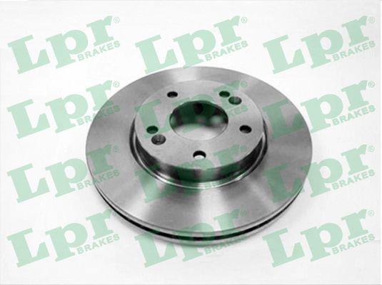 LPR K2016V Front brake disc ventilated K2016V: Buy near me in Poland at 2407.PL - Good price!