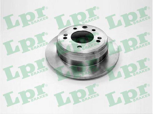 LPR K2017P Rear brake disc, non-ventilated K2017P: Buy near me at 2407.PL in Poland at an Affordable price!