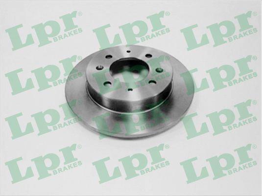 LPR K2019P Rear brake disc, non-ventilated K2019P: Buy near me at 2407.PL in Poland at an Affordable price!