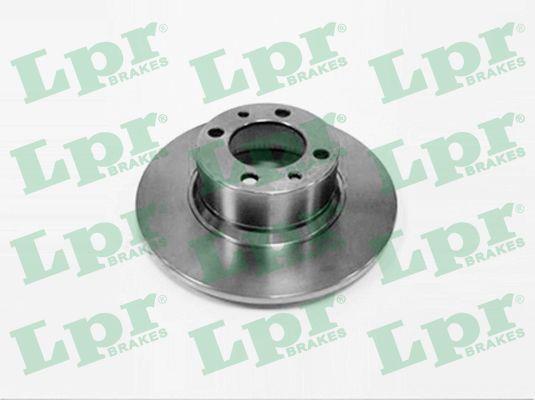 LPR L1021P Unventilated front brake disc L1021P: Buy near me in Poland at 2407.PL - Good price!