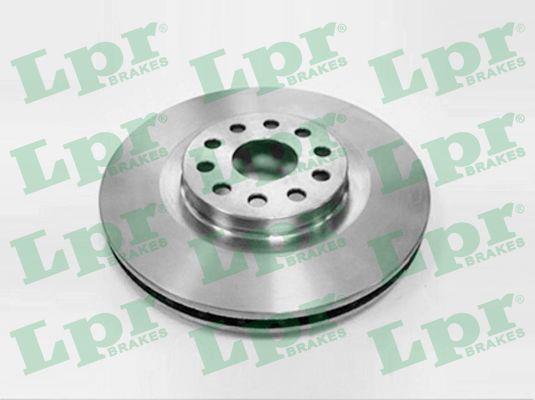 LPR L2102V Front brake disc ventilated L2102V: Buy near me in Poland at 2407.PL - Good price!