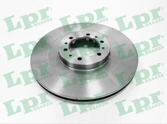 LPR M1002V Front brake disc ventilated M1002V: Buy near me in Poland at 2407.PL - Good price!