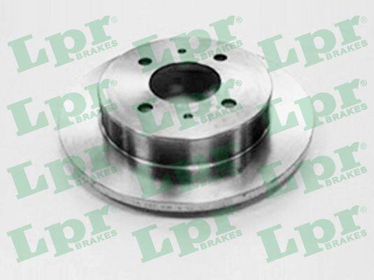 LPR M1019P Rear brake disc, non-ventilated M1019P: Buy near me in Poland at 2407.PL - Good price!