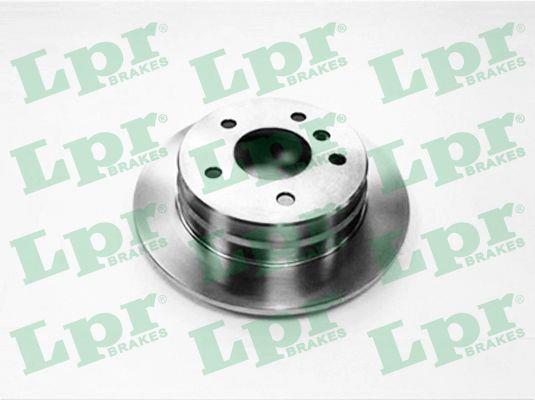LPR M2001P Rear brake disc, non-ventilated M2001P: Buy near me in Poland at 2407.PL - Good price!