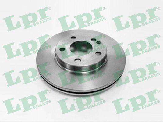 LPR M2016V Front brake disc ventilated M2016V: Buy near me in Poland at 2407.PL - Good price!