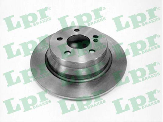 LPR M2019P Rear brake disc, non-ventilated M2019P: Buy near me in Poland at 2407.PL - Good price!